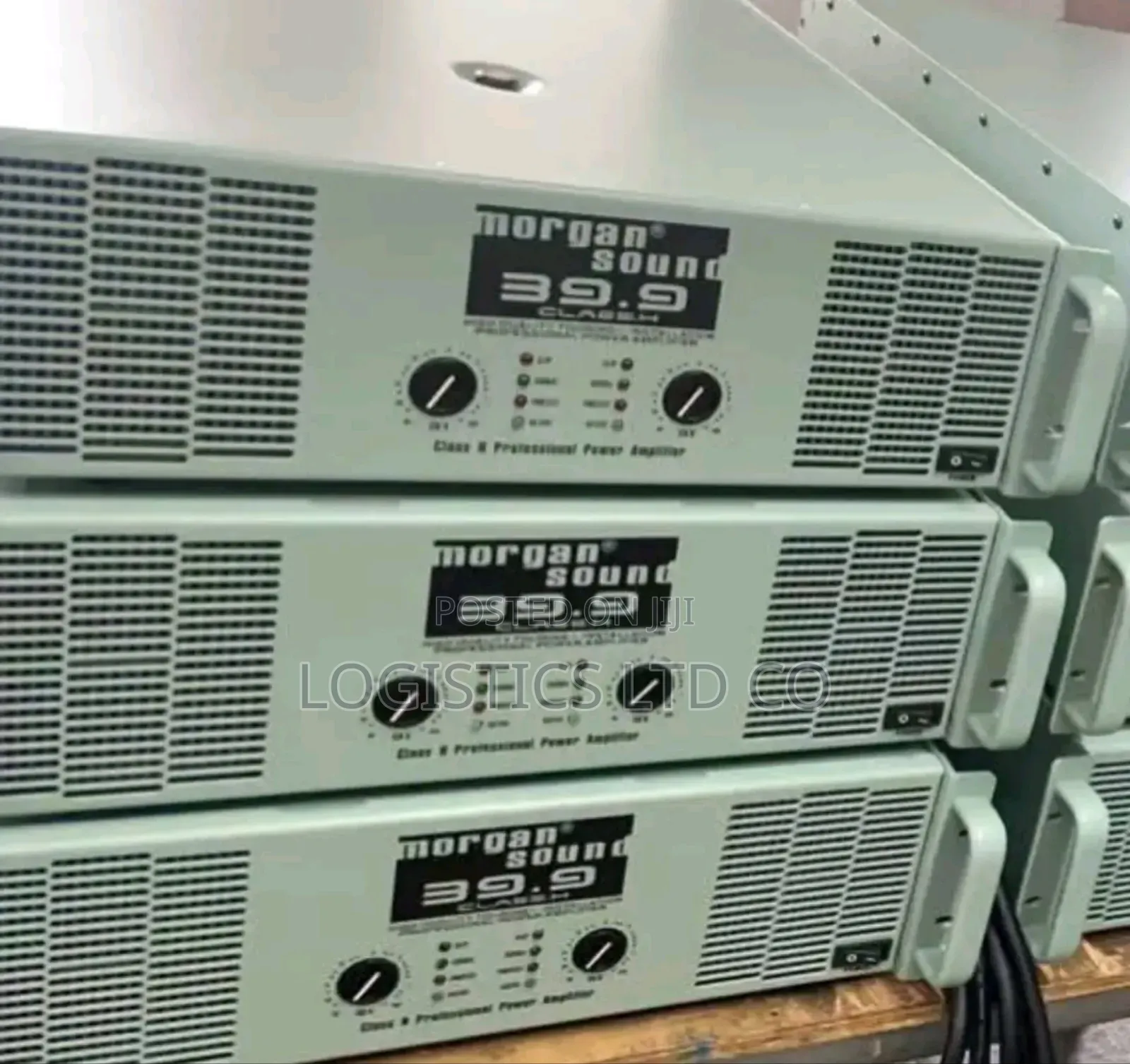 Morgan Sound 39.9 Class H Professional Power Amplifier 64 Transistors