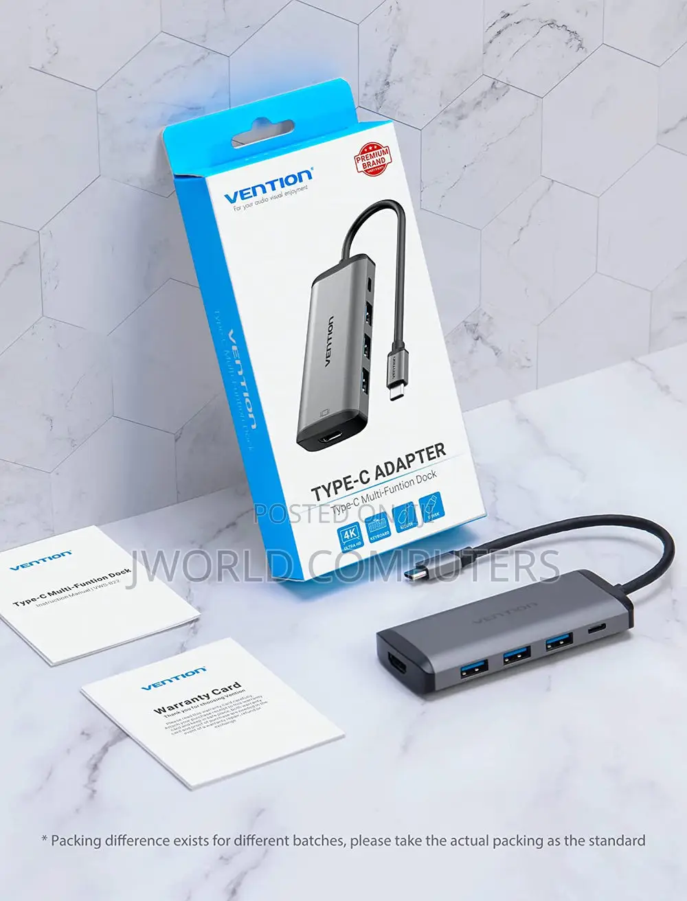 Vention Usb C Multi-Function 4 in 1 Docking Station
