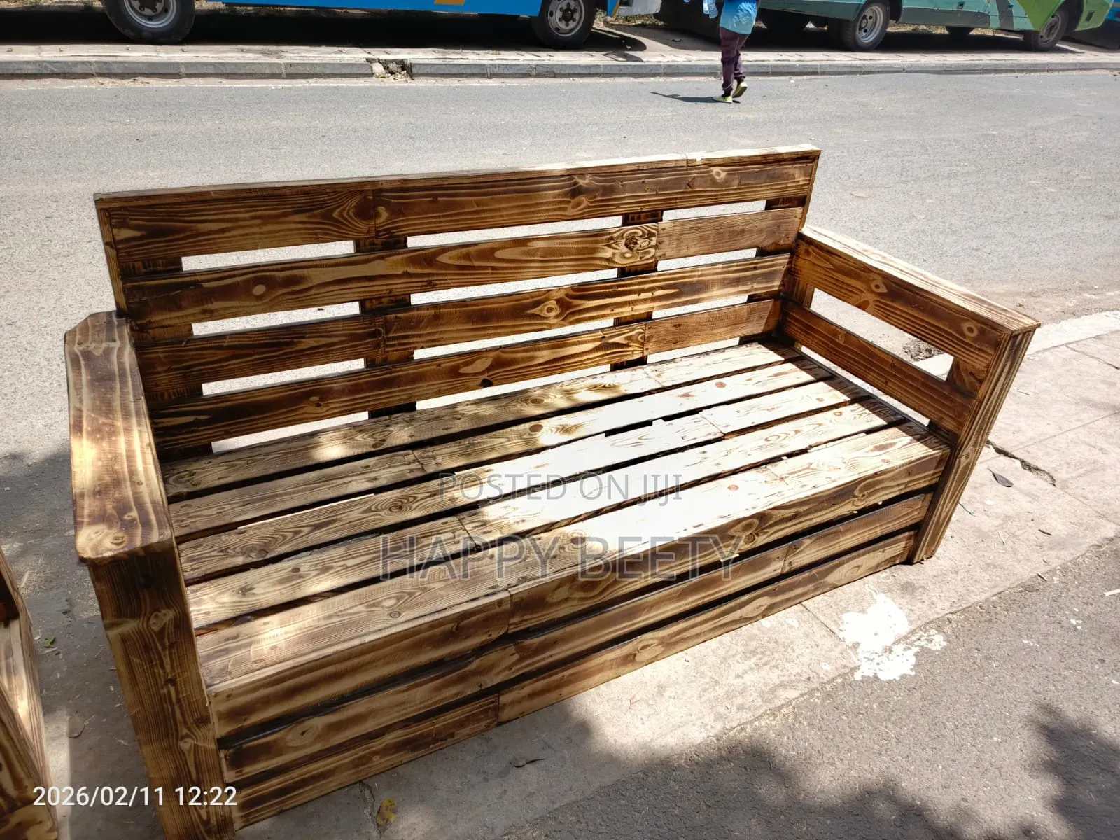 3 Seater Pallet Seat