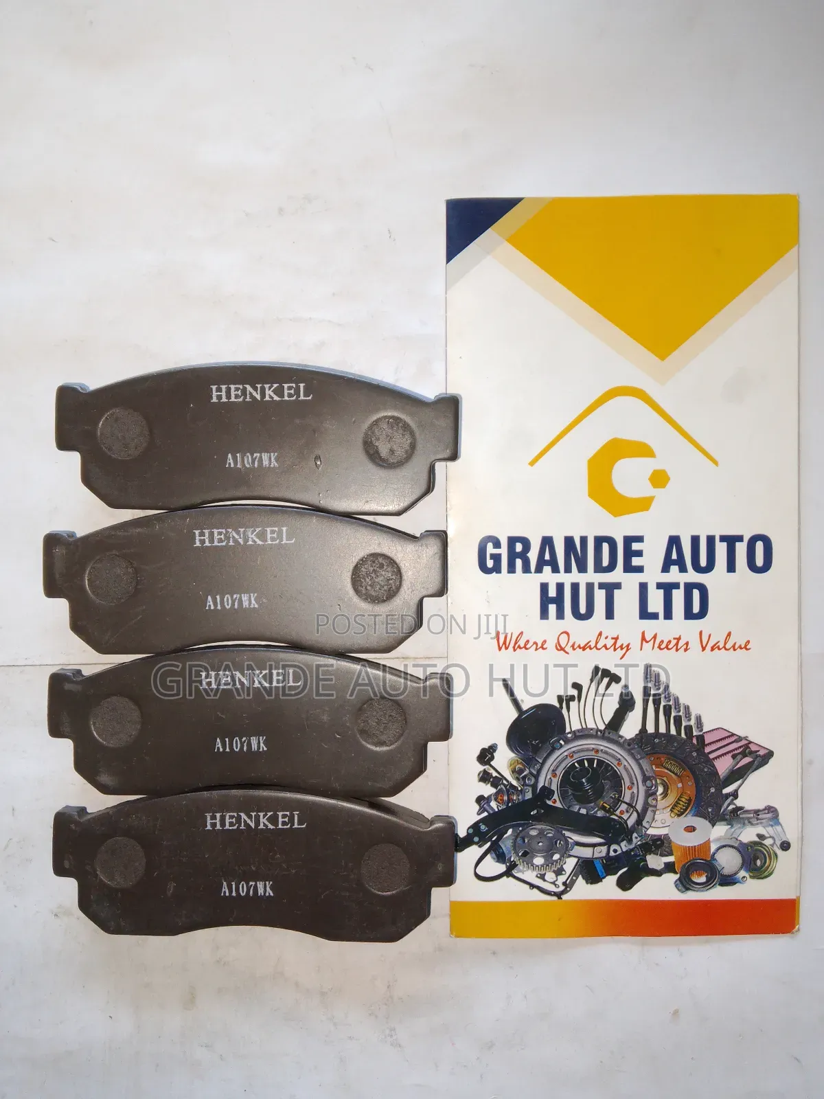 Brake Pads for Mitsubishi Lancer Old Model (Henkel Brand)