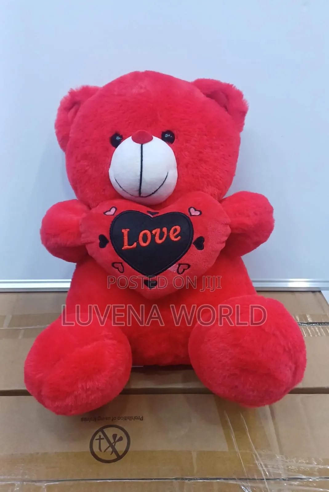 35cm Red Teddy