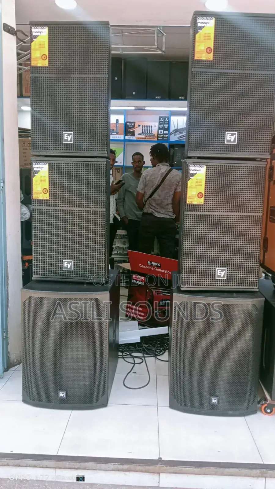 Electro Voice Powered Speakers