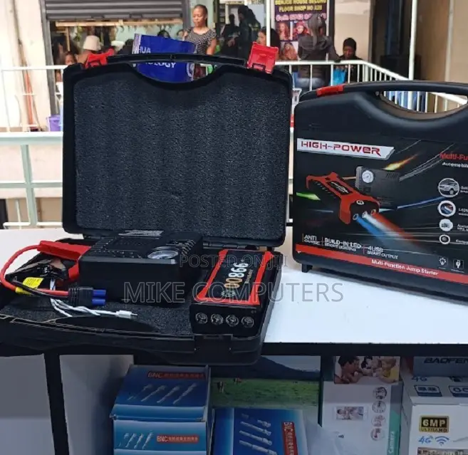 Car Jump Starter Power Bank Jumpstart Battery Booster