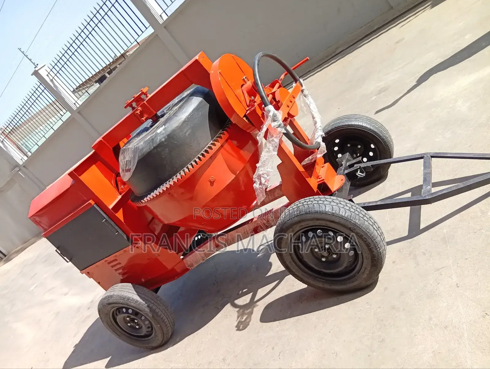 Durable Concrete Mixer Diesel Powered