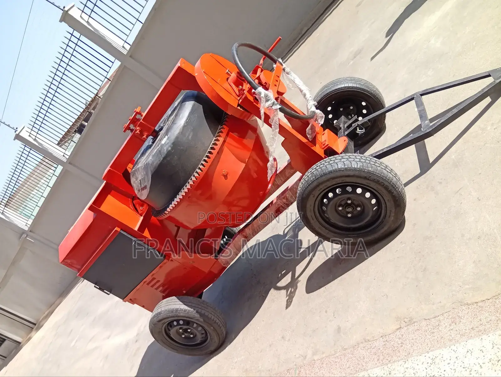 Durable Concrete Mixer Diesel Powered