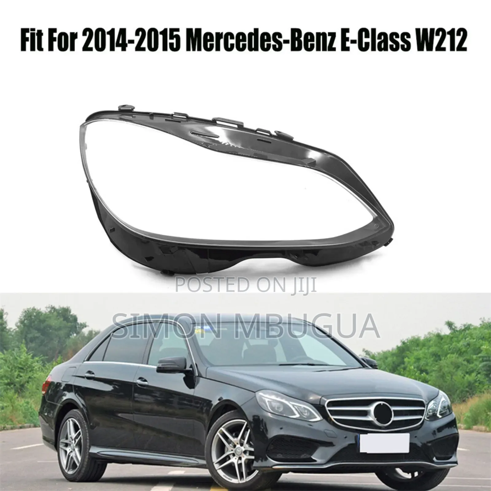 Mercedes Benz E-Class W212 E200l(2013-2016) Headlight Lens