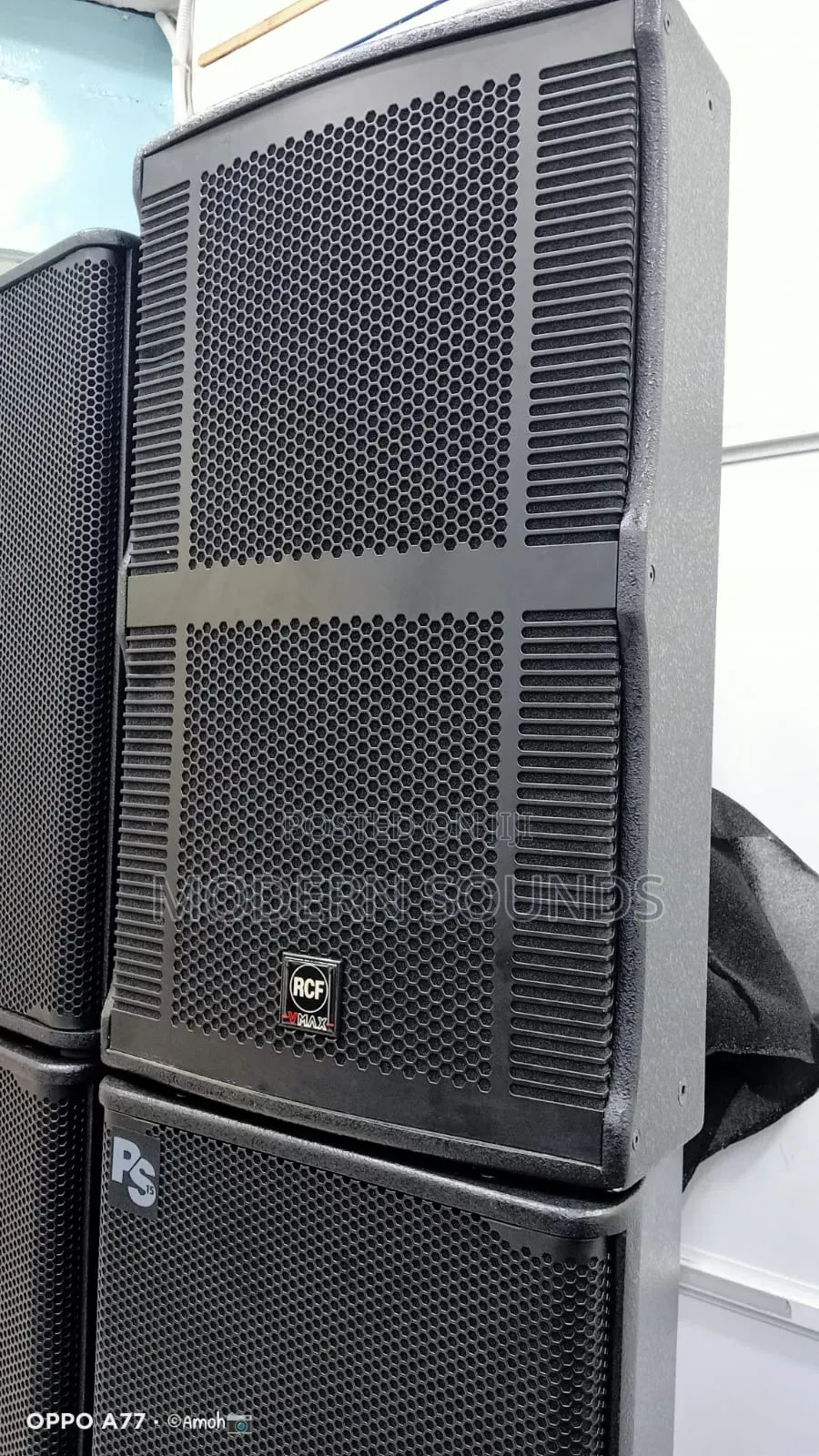 RCF V35 Single Passive Two-Way Loudspeaker.
