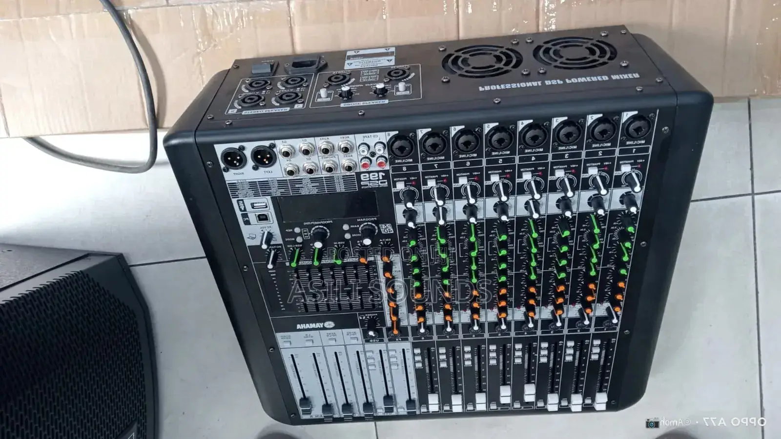 Yamaha 8-Channel Powered Mixer