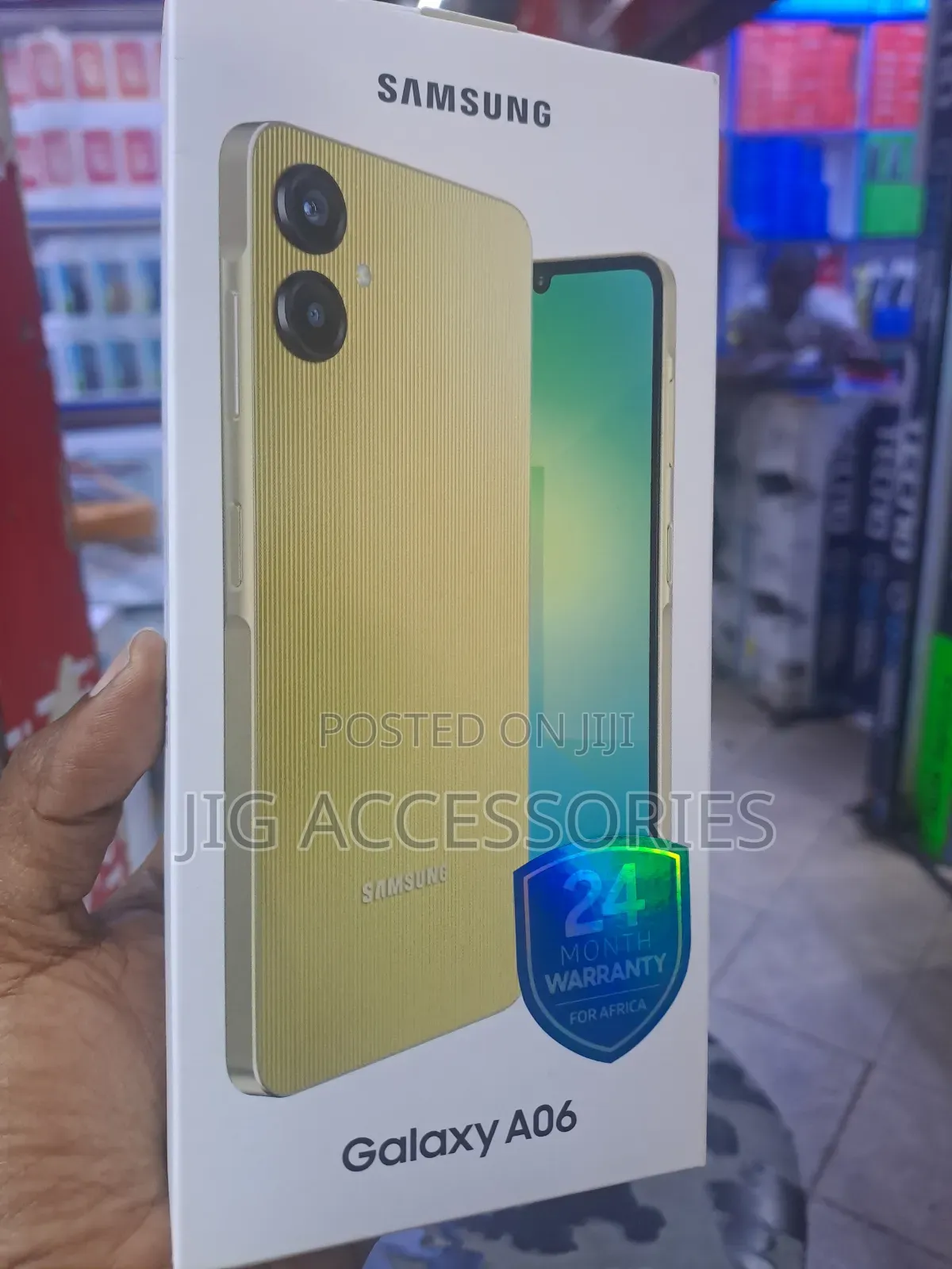 New Samsung Galaxy A06 128 GB Gold