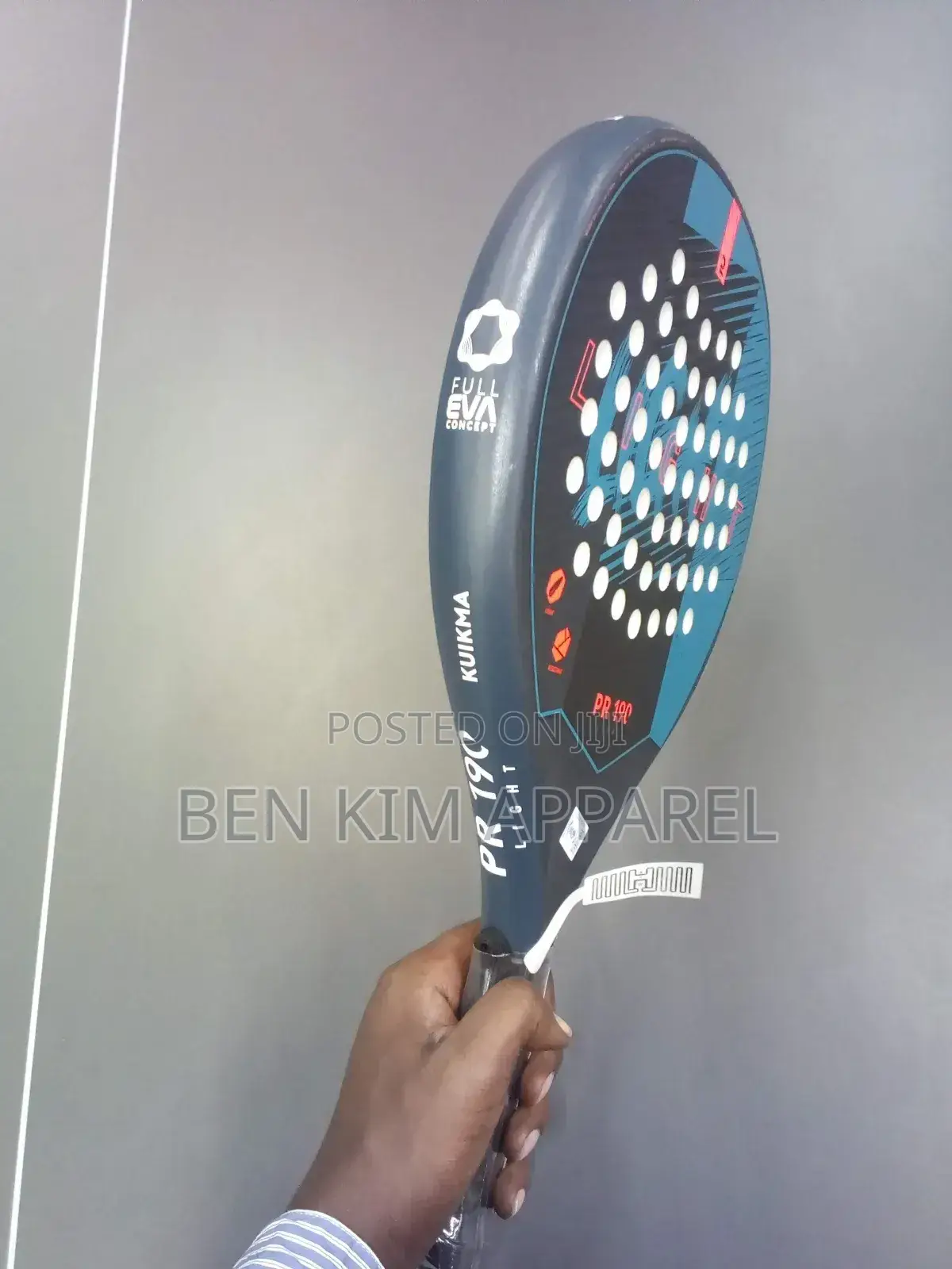 Kids Padel Racket 36 Mm 310gms Light Quick Reaction Play