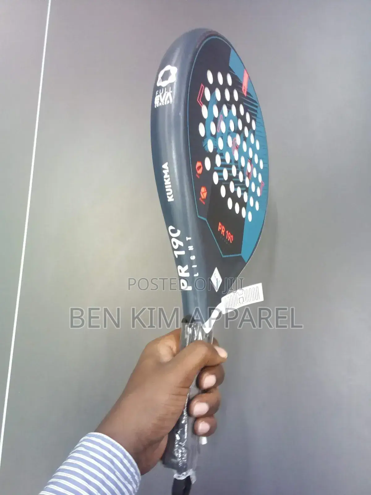 Kids Padel Racket 36 Mm 310gms Light Quick Reaction Play