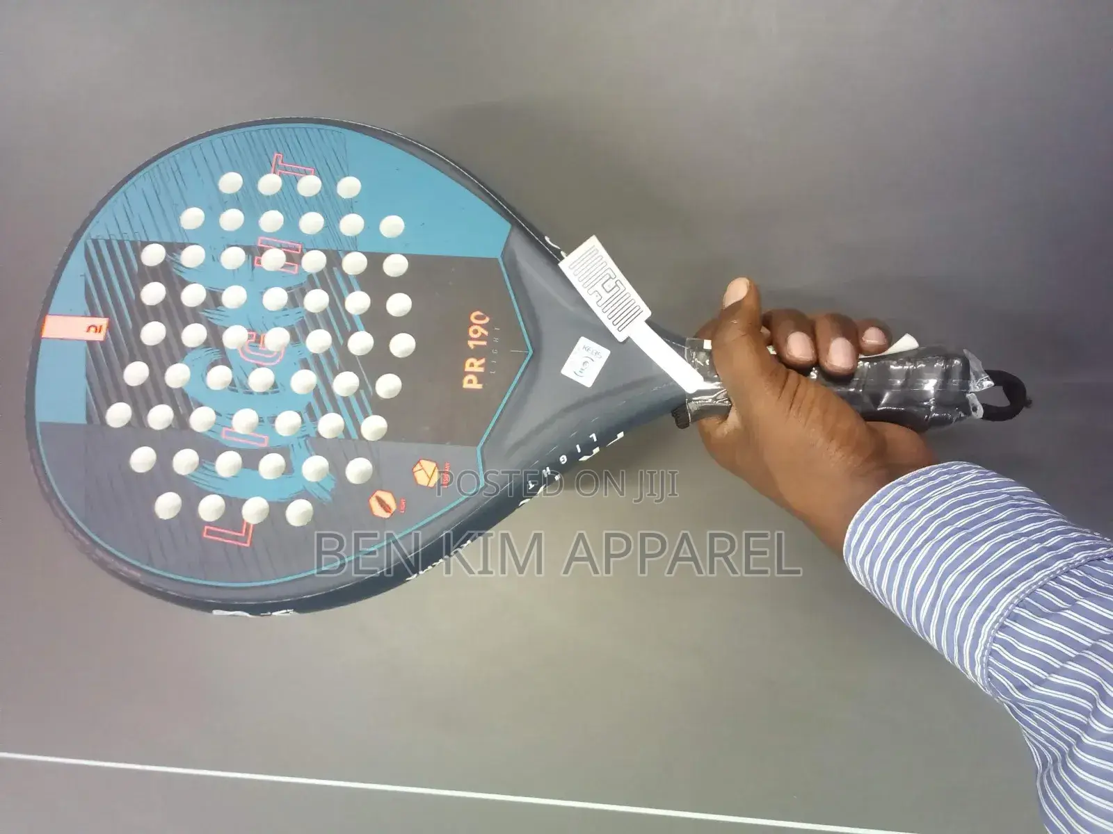 Kids Padel Racket 36 Mm 310gms Light Quick Reaction Play
