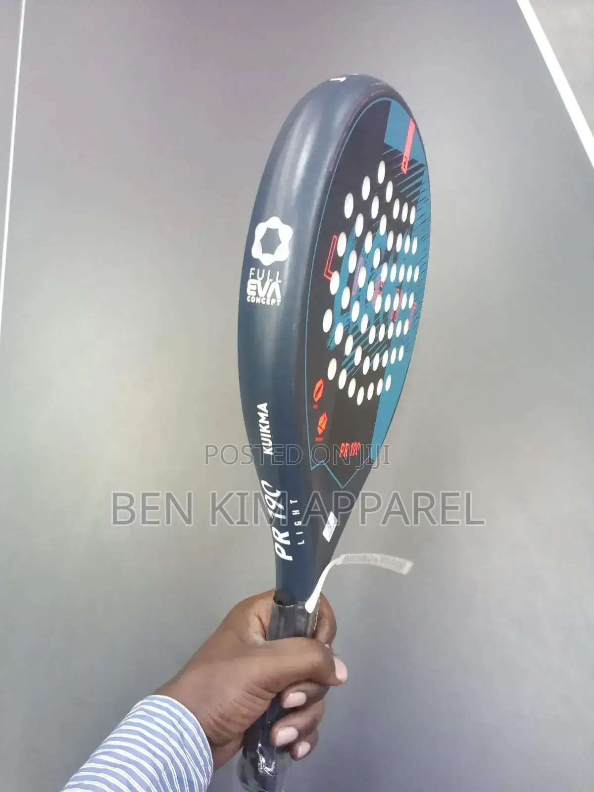 Kids Padel Racket 36 Mm 310gms Light Quick Reaction Play