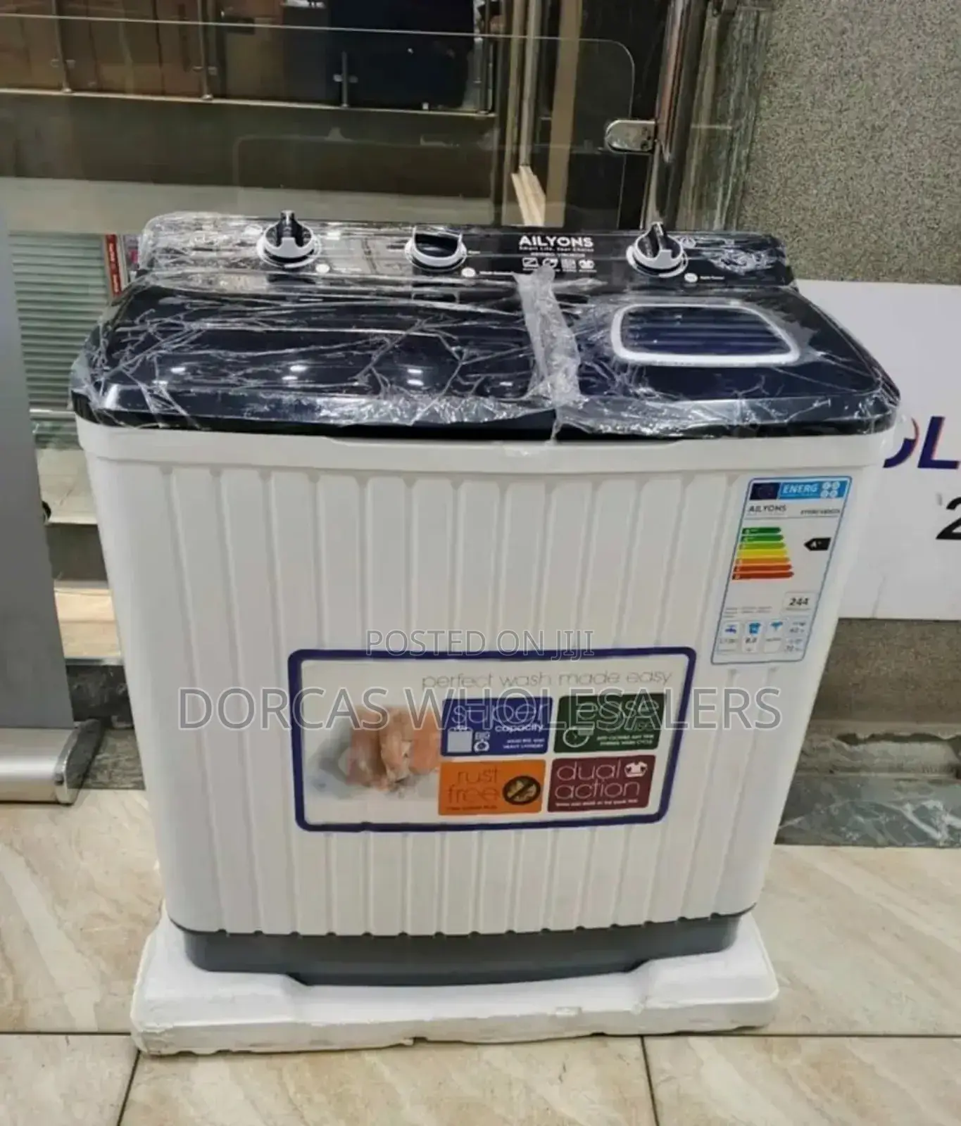 Restocked Ailyons Topload Washing Machine//8 KGS