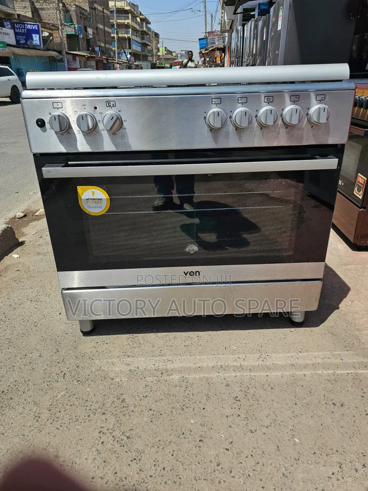 Von 5burner All Gas Cooker