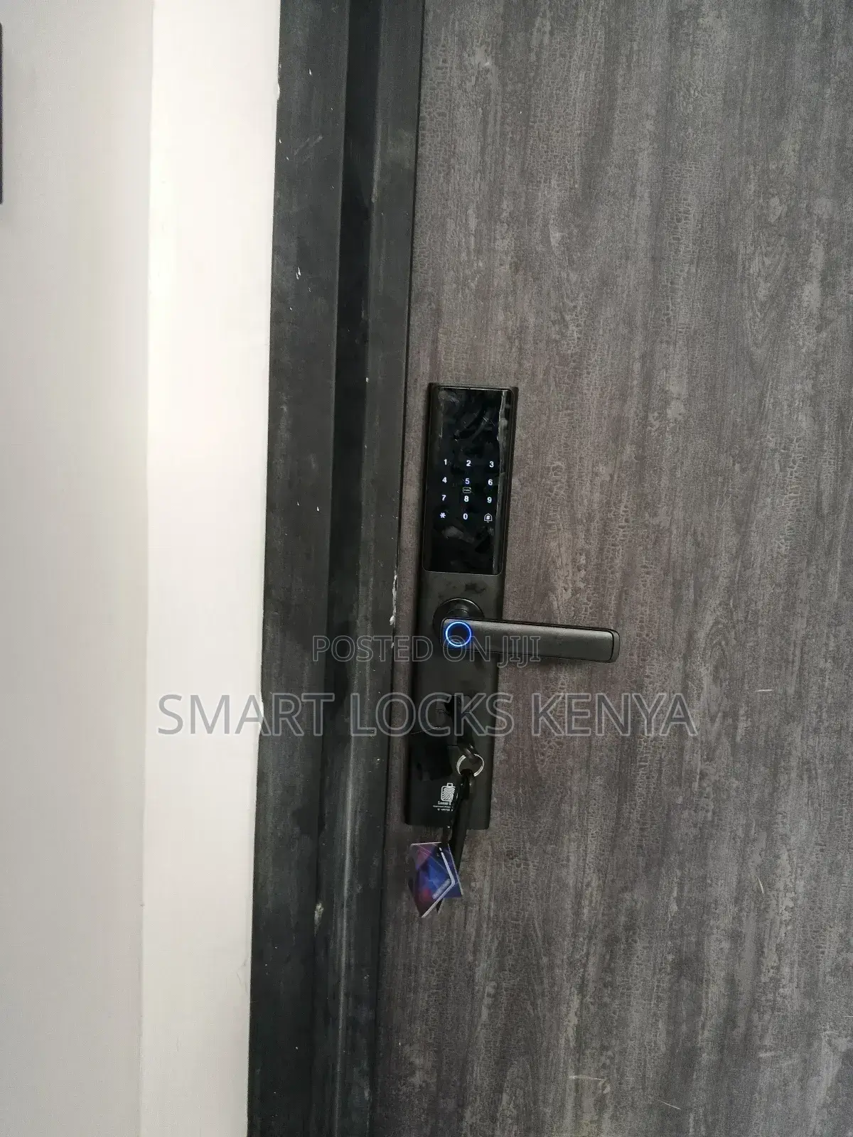 Tuya Wifi Finger Print Electric Smart Digit Lock With