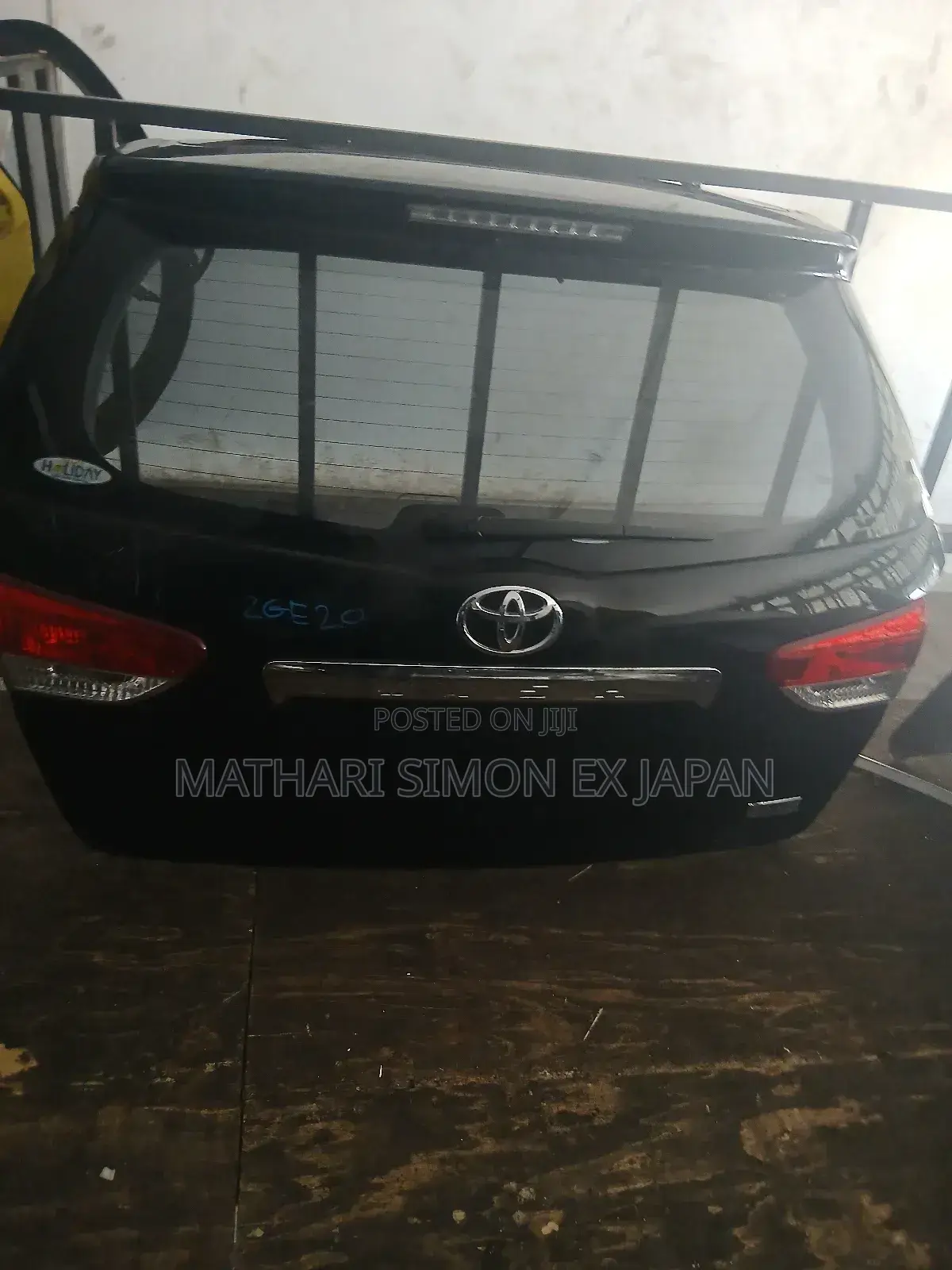 Toyota Wish 2009–2017 Boot Door Original Ex-Japan