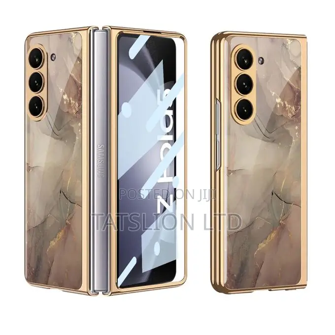 Samsung Galaxy Z Fold 7 Marble Phone Cases
