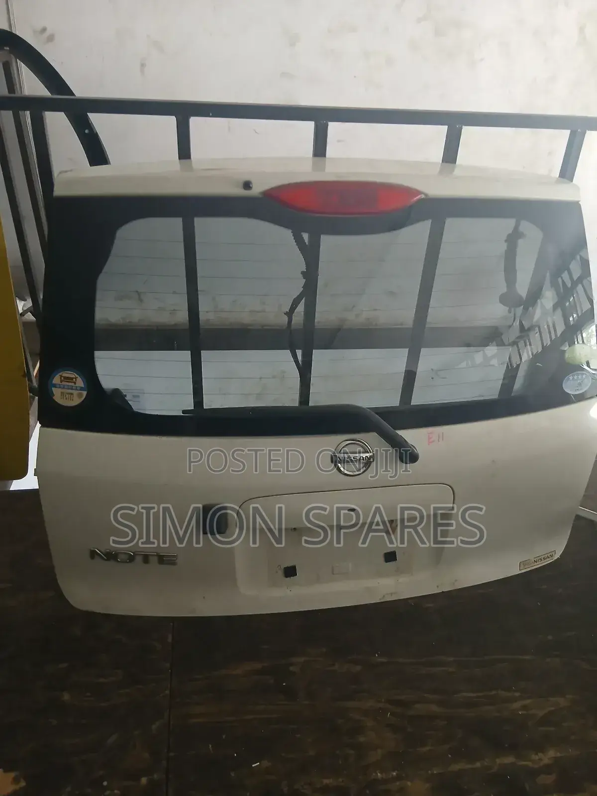 Nissan Note E11 Tailgate / Boot Door 2005–2012 Original Ex-Japan
