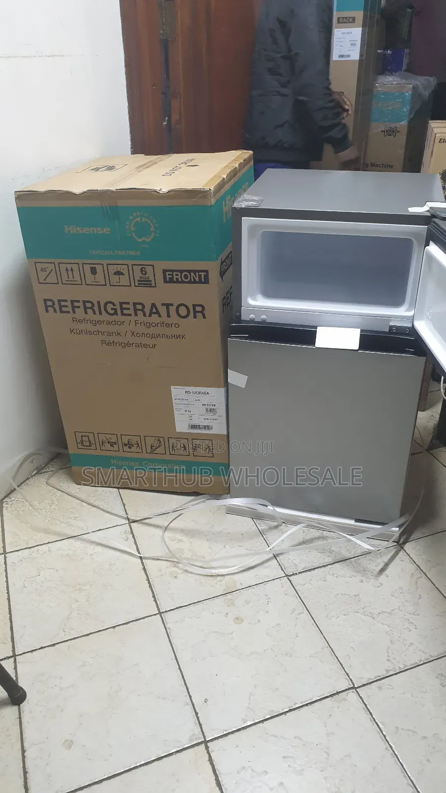 Hisense- Hisense Refrigerator 91l- Ref091dr Double Door