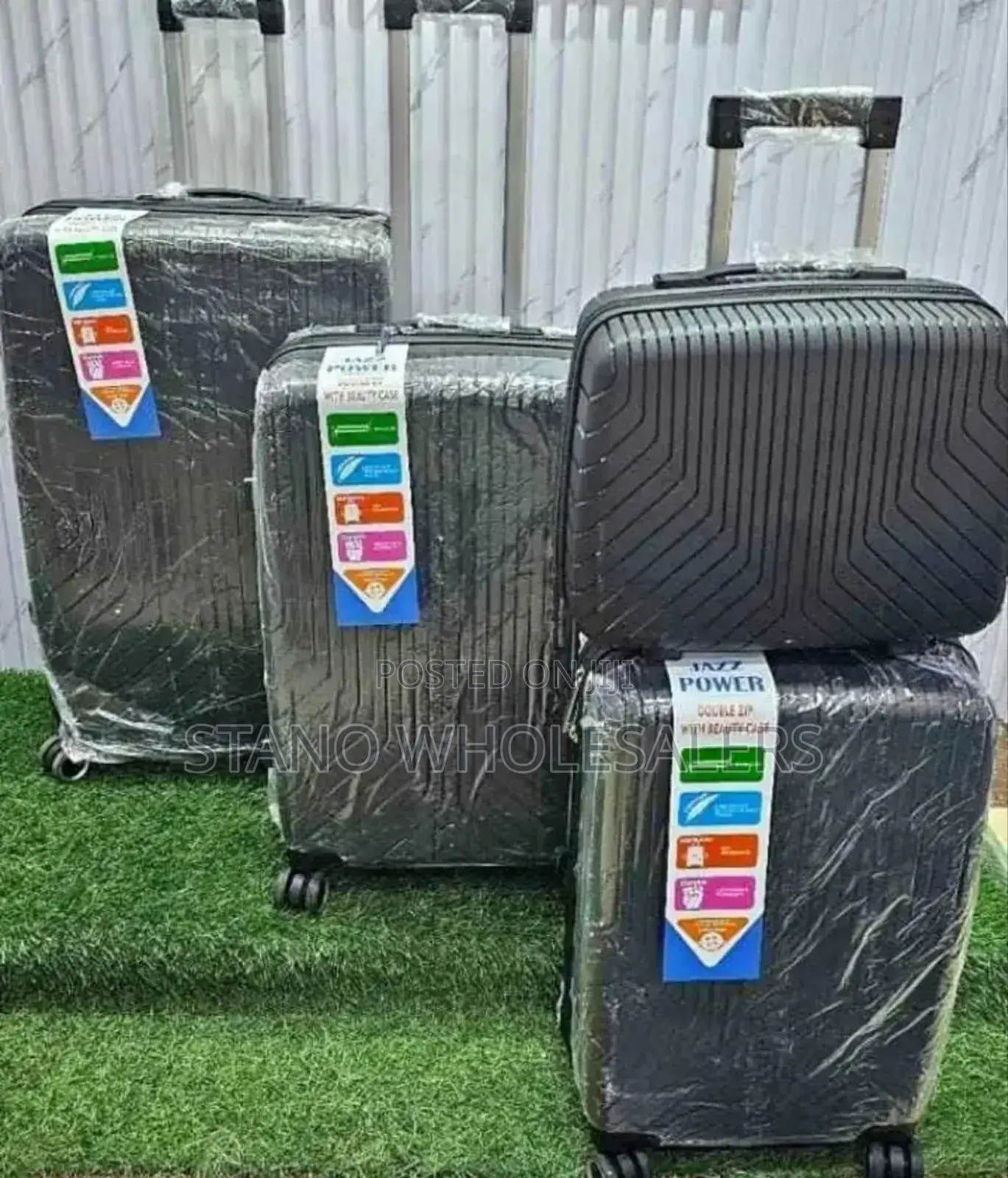 Restocked 4 in 1 Rubber Suitcase D/87