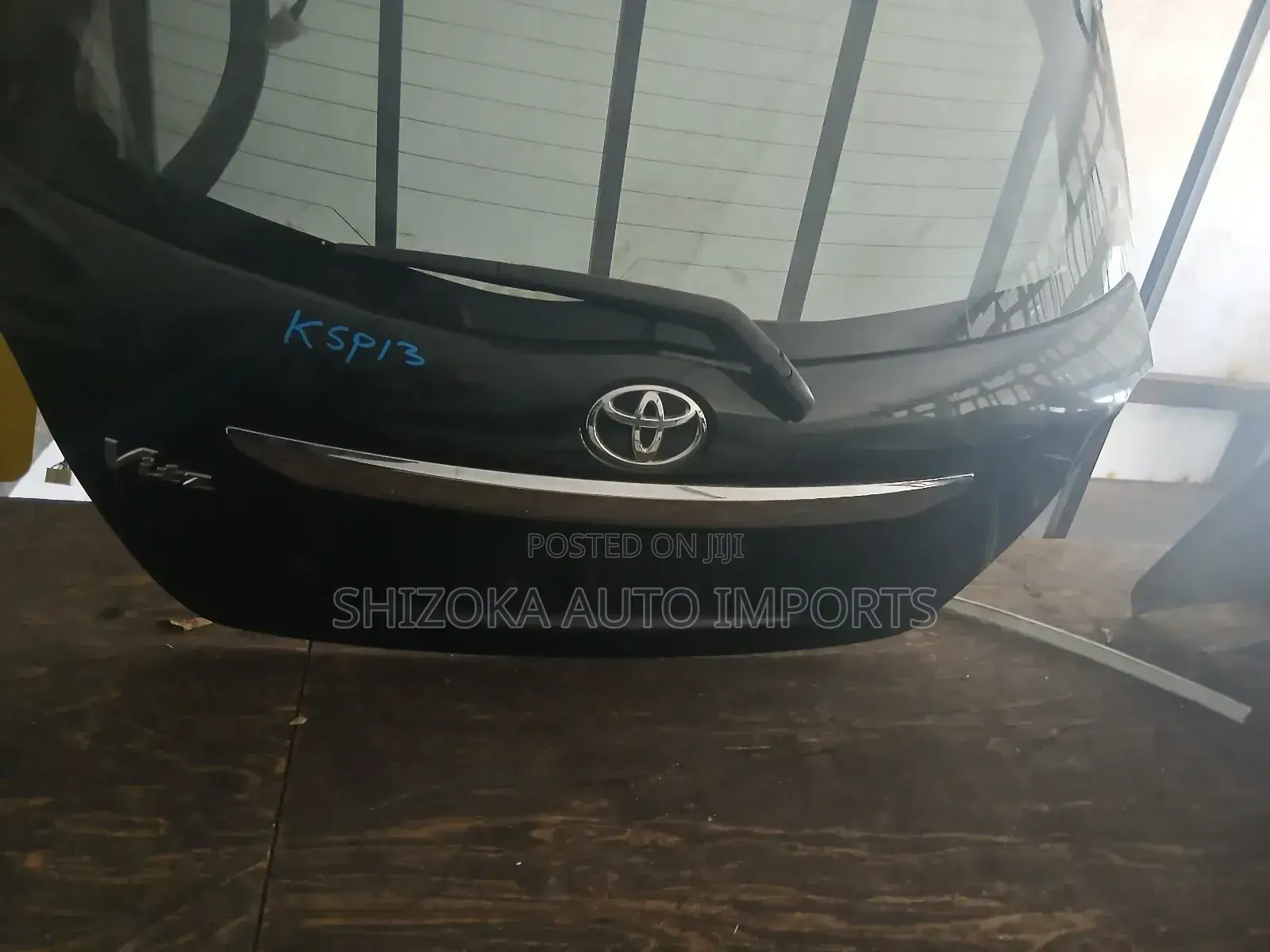 Toyota Vitz Ksp130 Tailgate / Boot Door 2010–2017 Original Ex-Japan