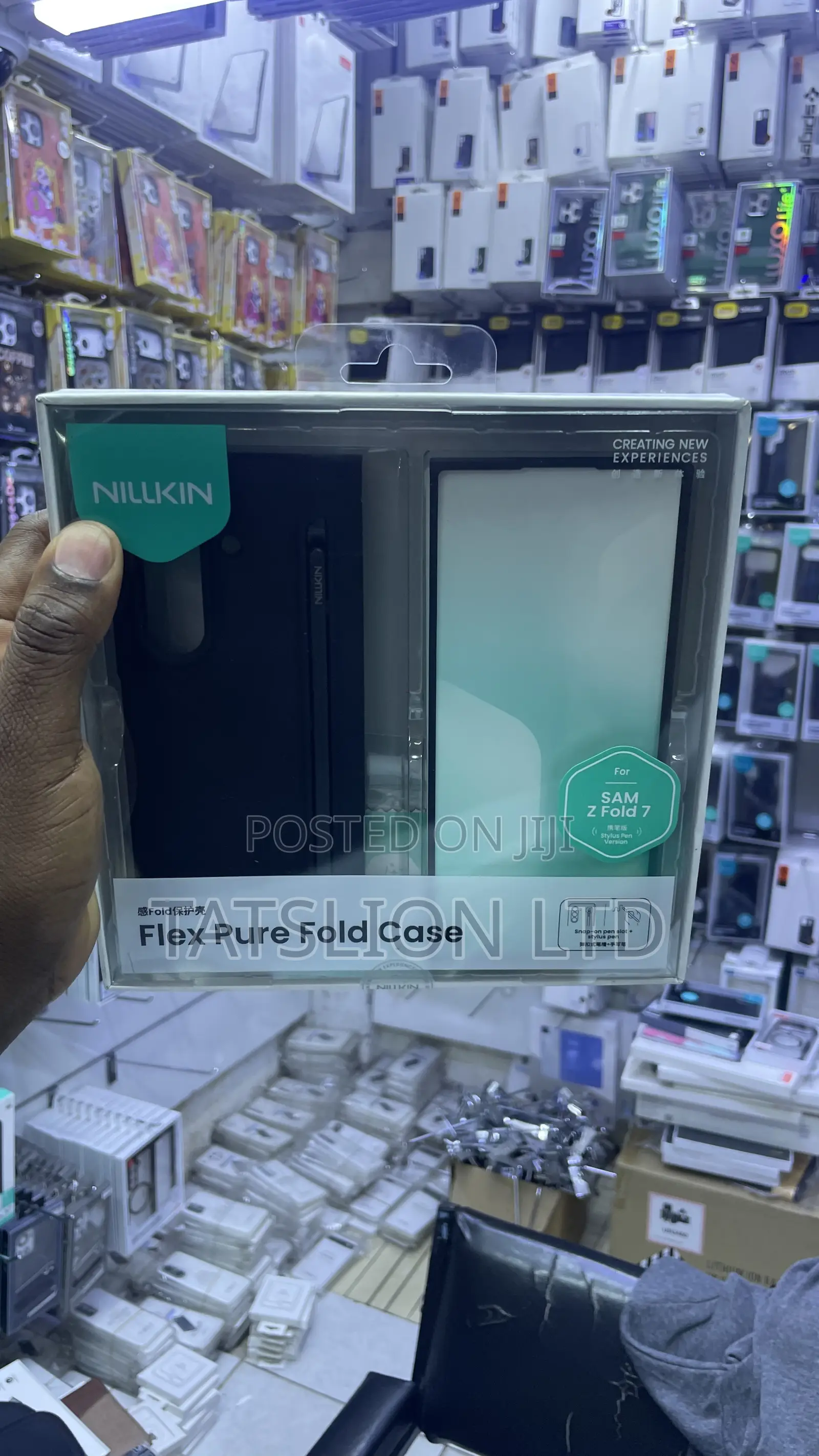 Samsung Z Fold 7 With Pen Cover Case