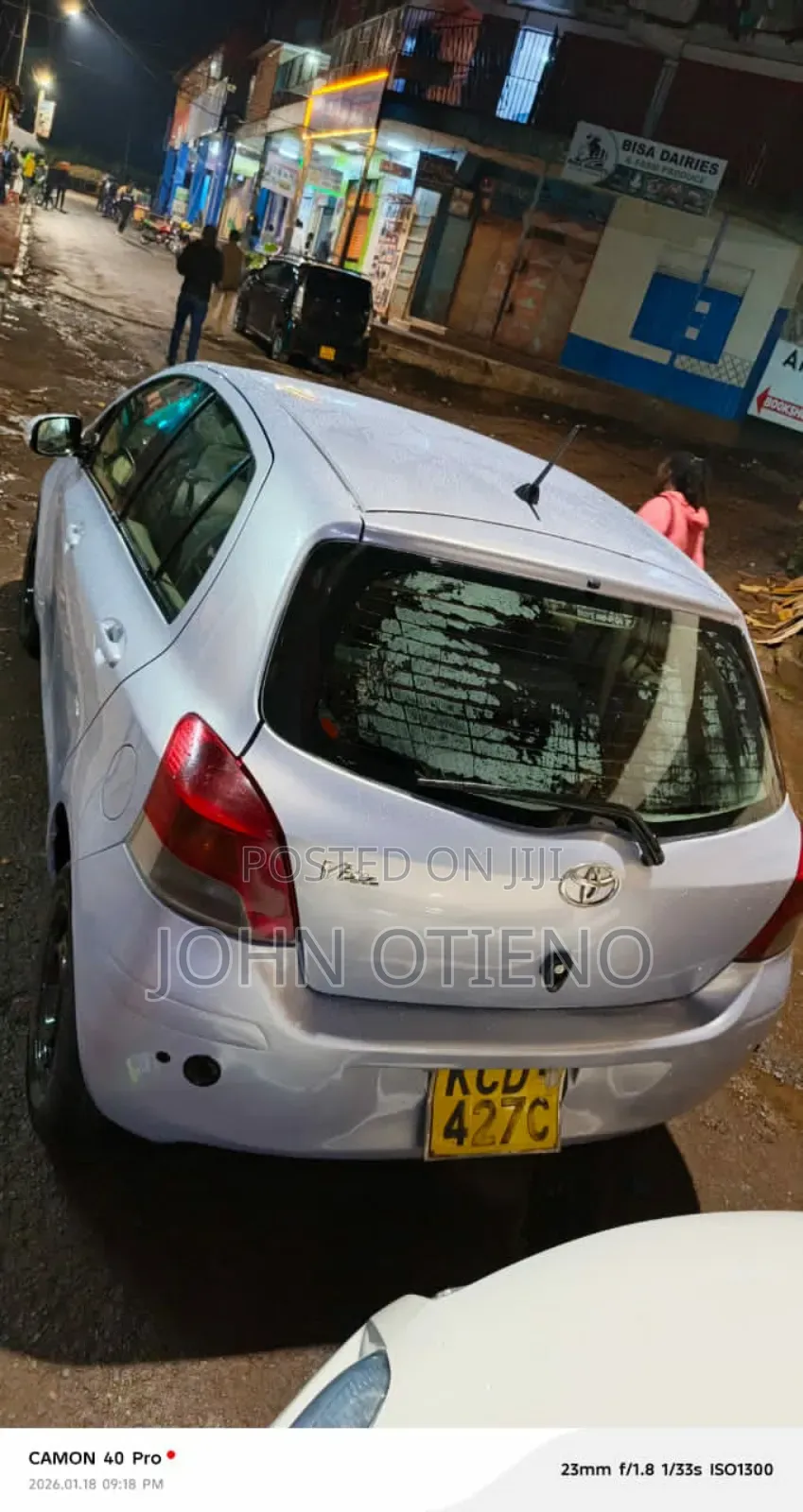 Toyota Vitz 2008 Pink