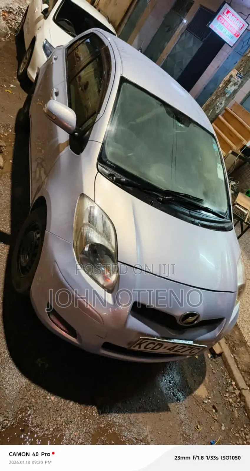 Toyota Vitz 2008 Pink