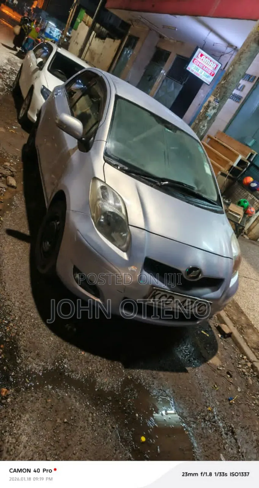 Toyota Vitz 2008 Pink