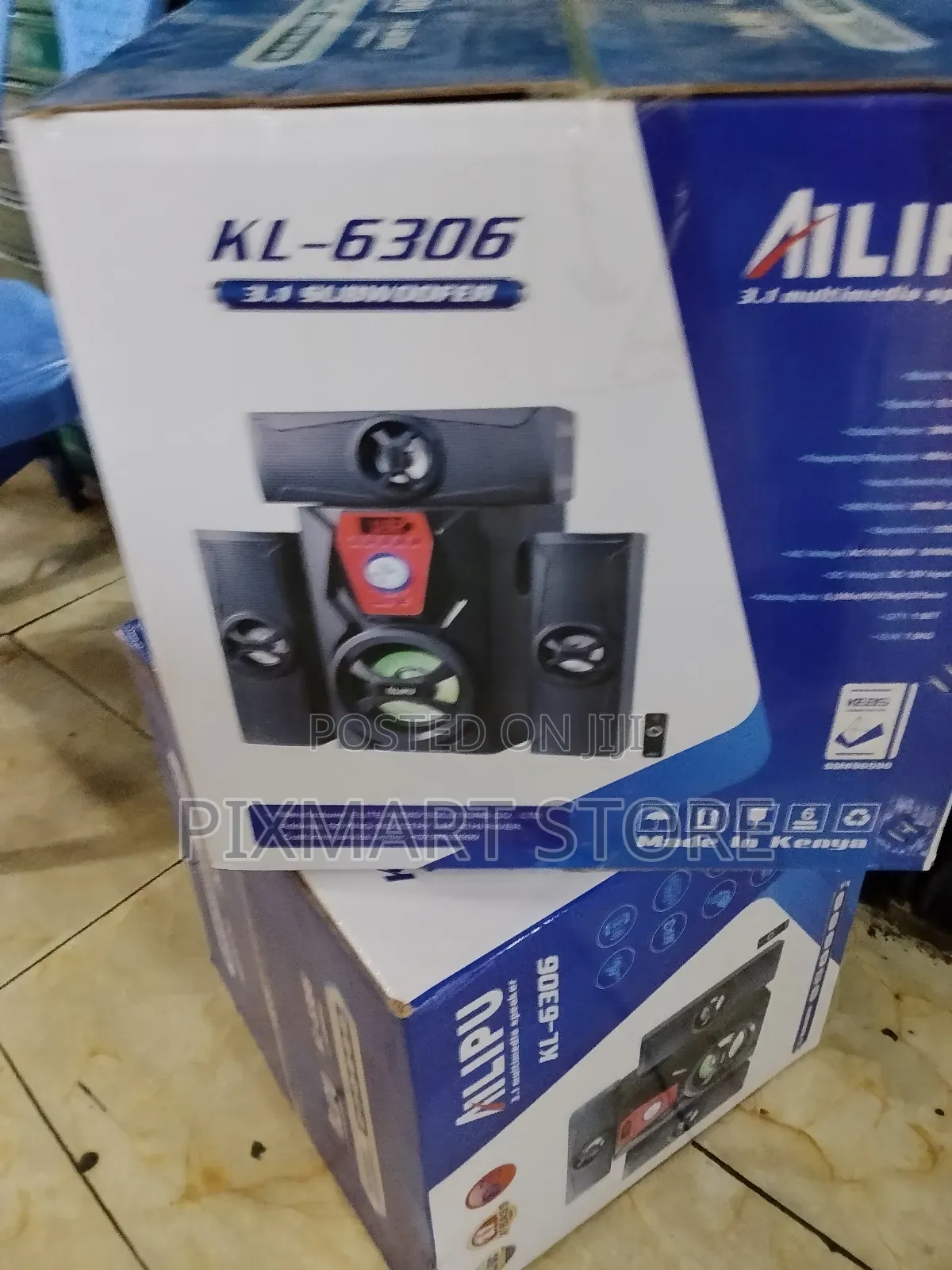 3.1 Ch Ailipu Multimedia Speaker System – Powerful Woofer Theater