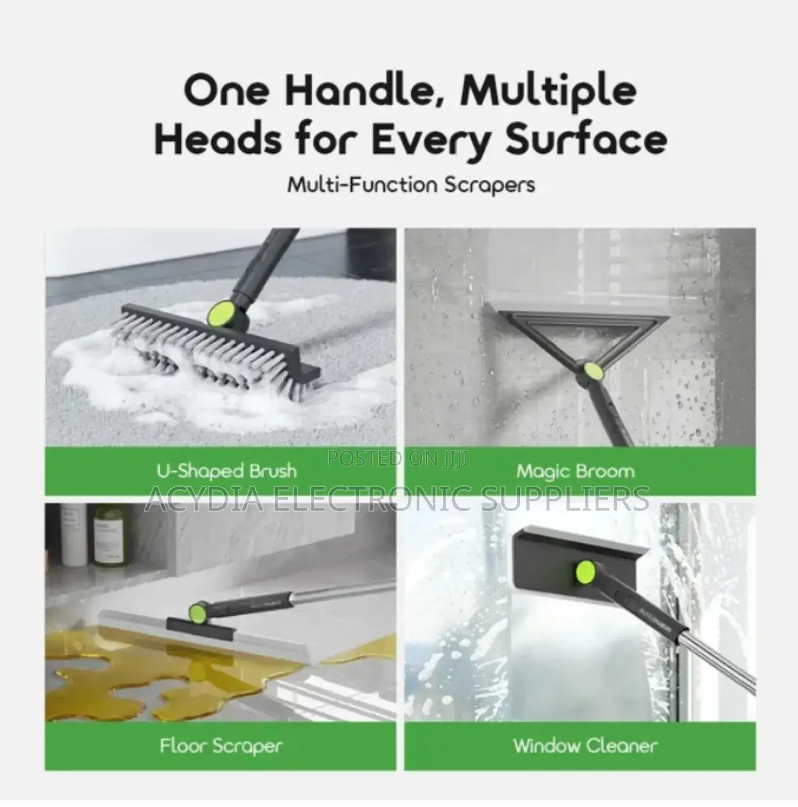 Oraimo Flexclean 4-in-1 Multifunctional Corner Cleaning Tool Set