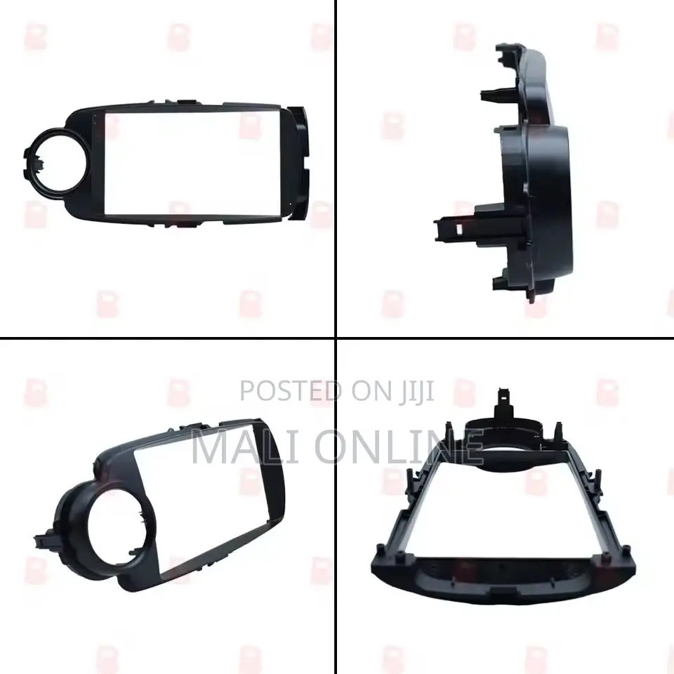 9 Inch 2 Din Radio Fascia Frame for Toyota Yaris Vitz 2012–2017 Stereo