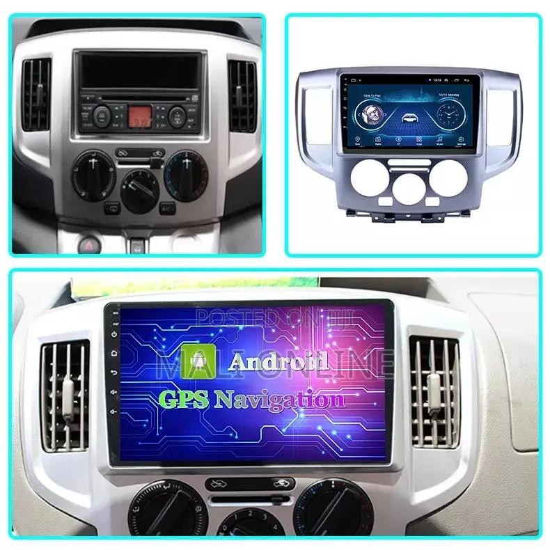 9 Inch Android Radio Frame for Nissan Nv200 2009–2016 Car Stereo Fasci