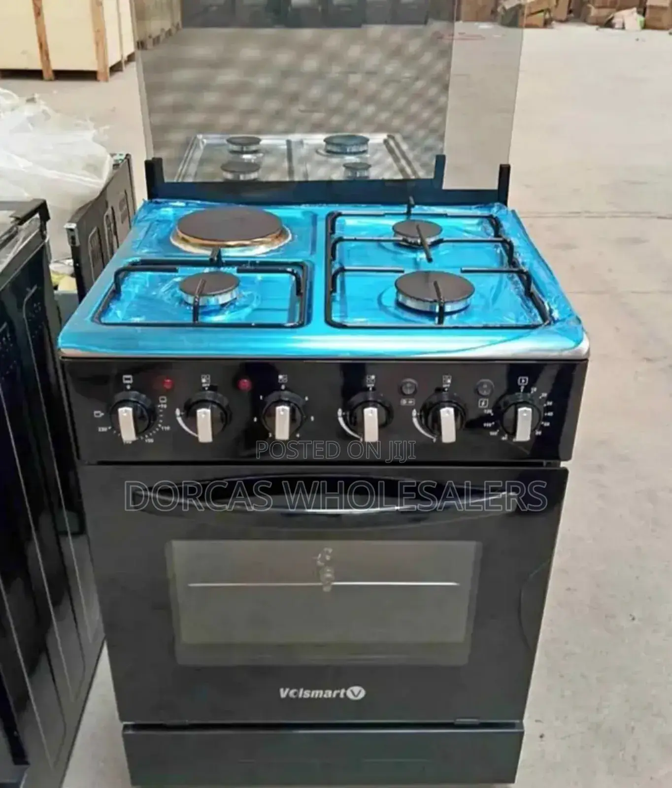 Stainless Steel Volsmart 60 by 60 Standing Cooker C/88