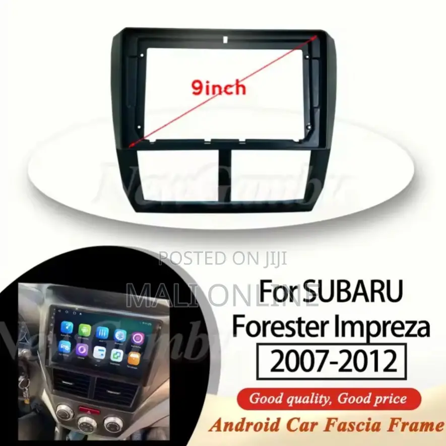 9 Inch Radio Frame for Subaru Forester Impreza 2008–2012 Stereo