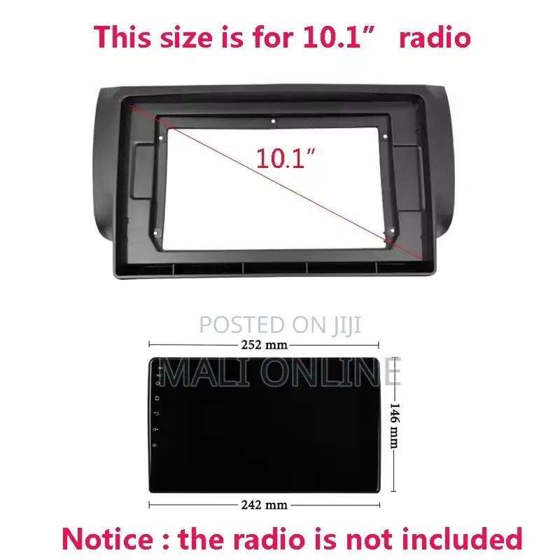 Nissan Sylphy 10.1 Inch Radio Fascia Frame Din Android