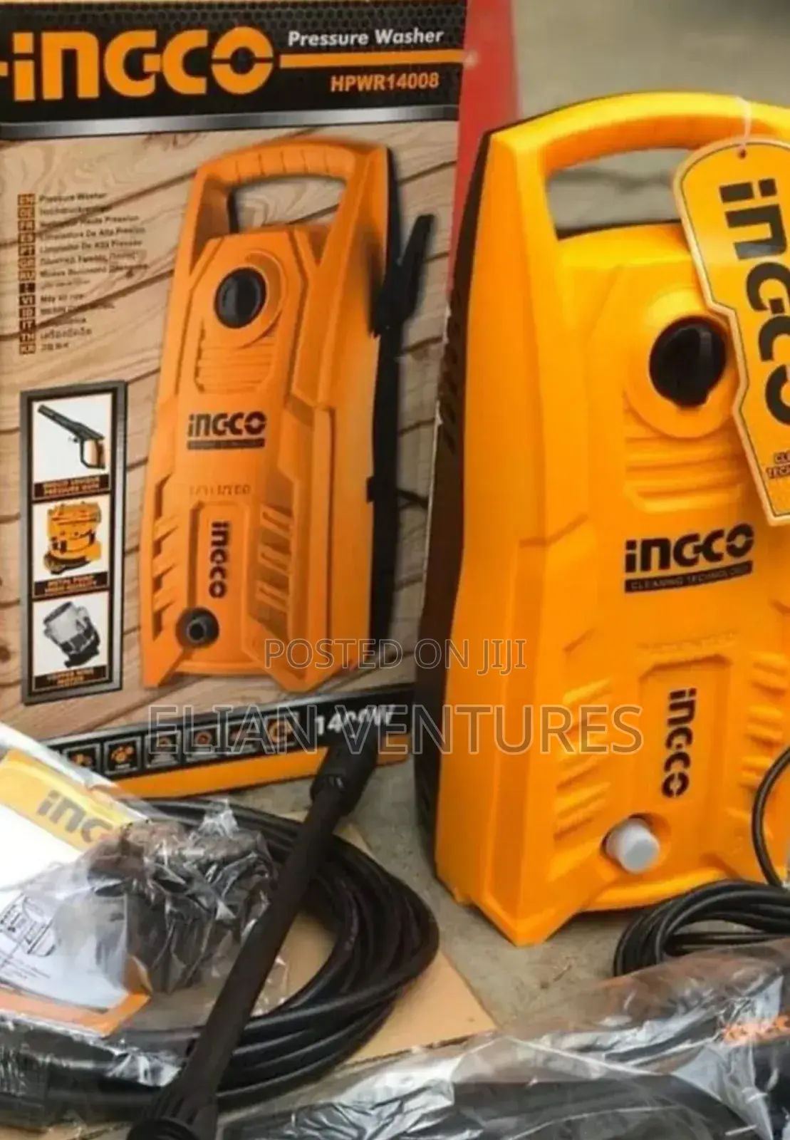 Brand New 1400 Watts Ingco Pressure Washer