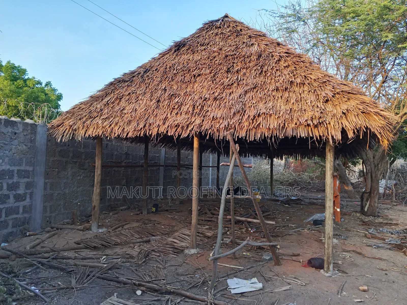 Makuti Roofing at Garisa Town