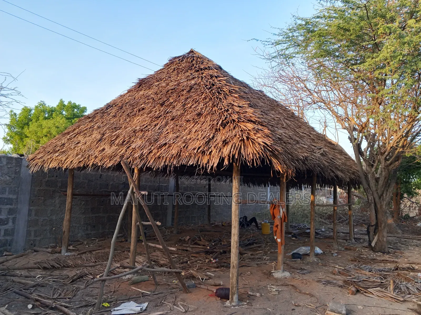 Makuti Roofing at Garisa Town