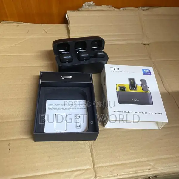 . T68 Usb-C Rechargeable Wireless Microphone