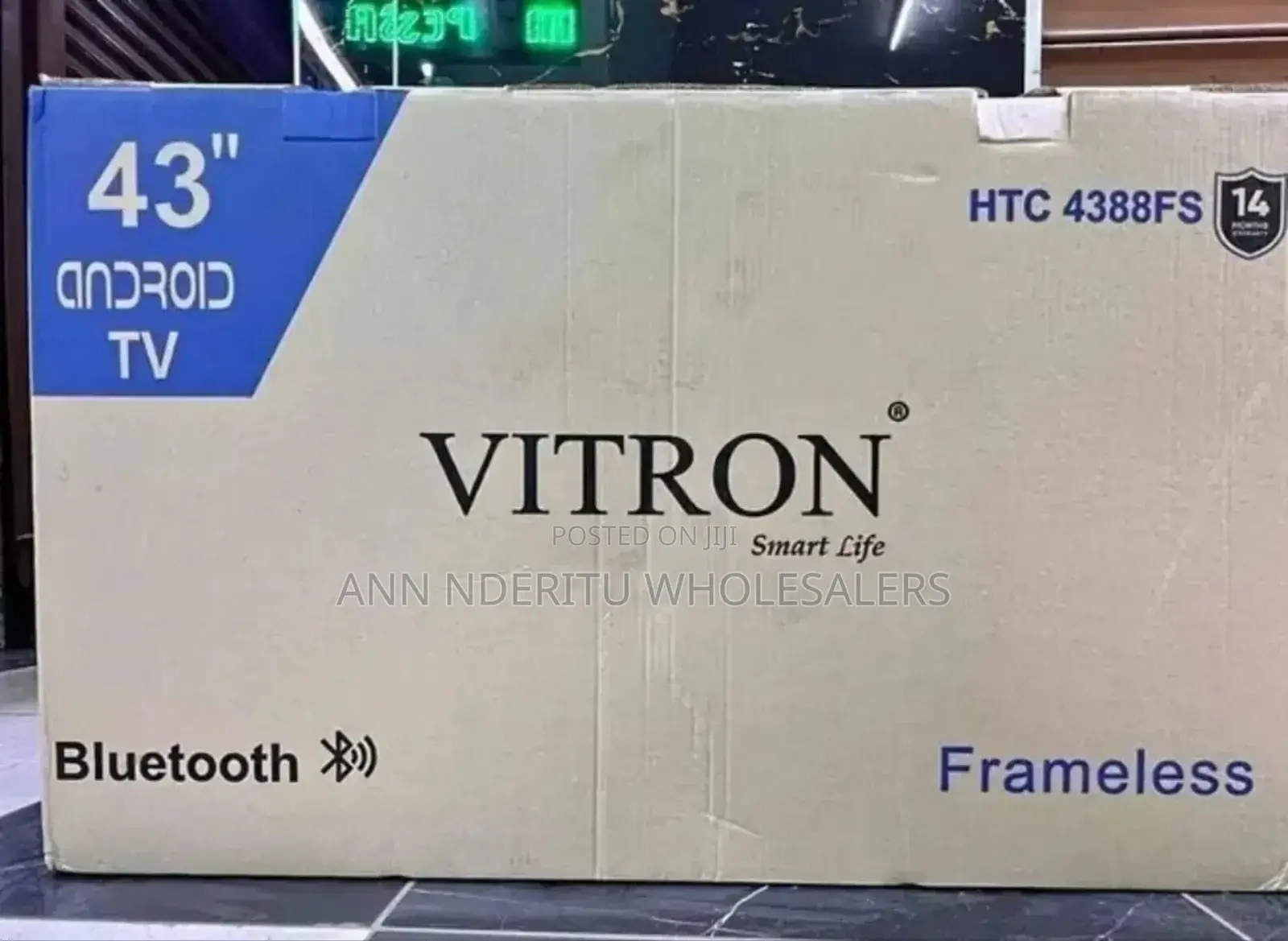 Youtube Netflix Vitron 43 Inch Android Tv