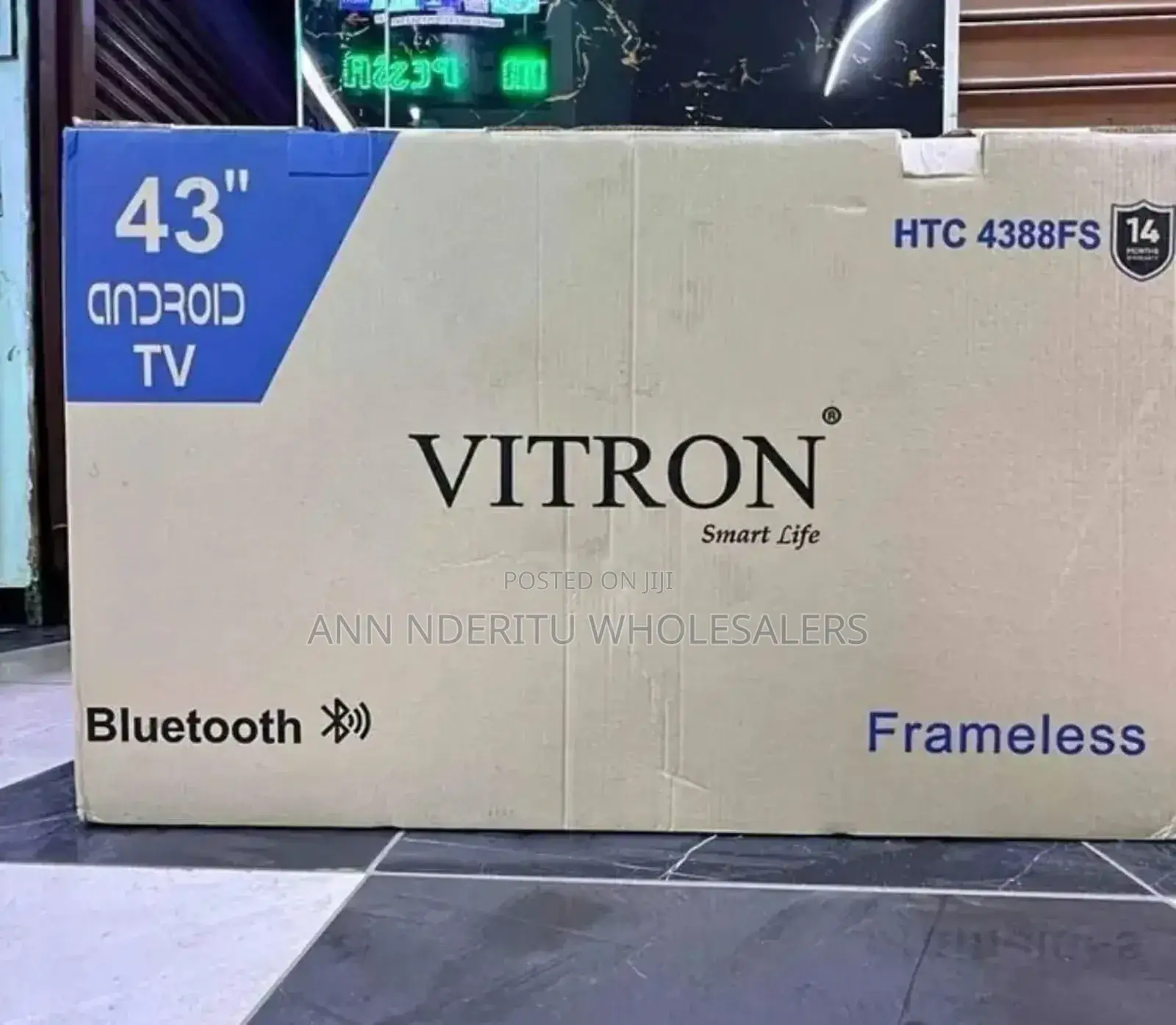 Youtube Netflix Vitron 43 Inch Android Tv