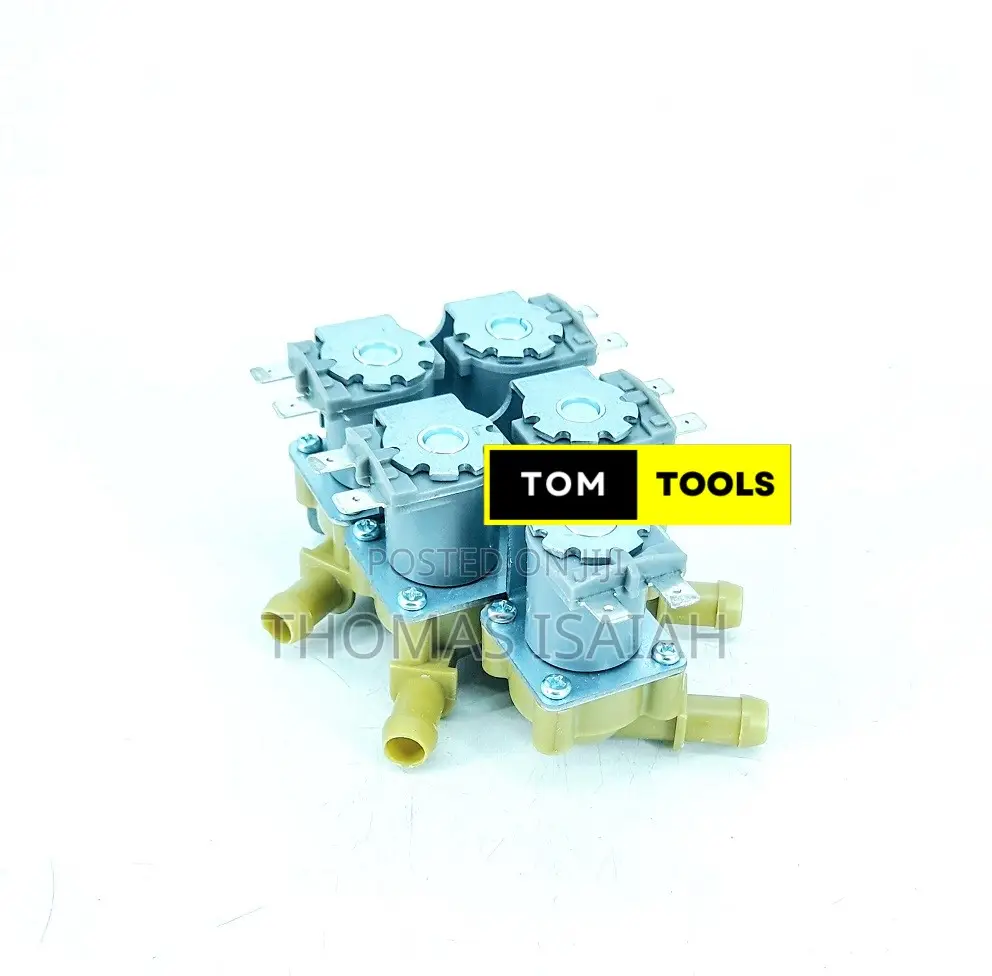 Standard 5 Way Washing Machine Water Inlet Electric Solenoid Valve
