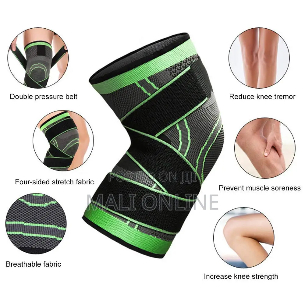 Adjustable Sports Knee Pad Patella Stabilizer Brace – Knee Support