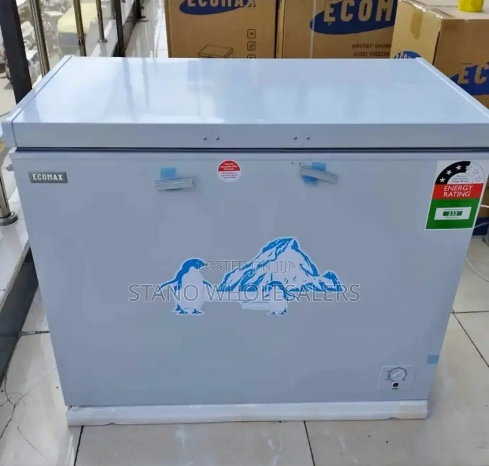 With Warranty Ecomax 219 Freezer