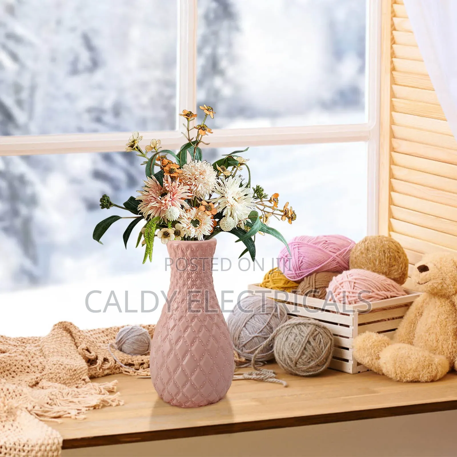 Beautiful Nordic Modern Plastic Flower Vase