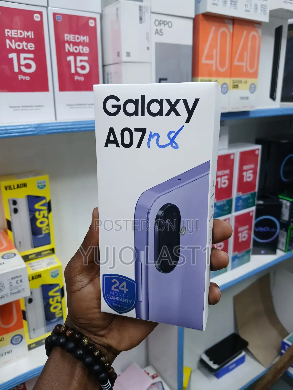 New Samsung Galaxy A07 4G 128 GB Black