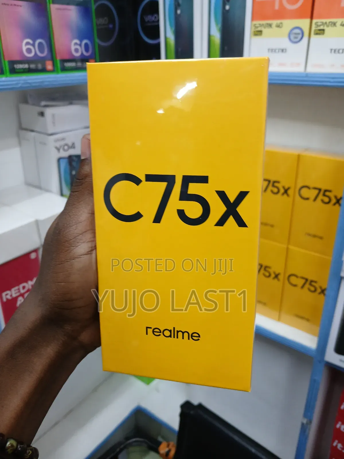 New Realme C75x 128 GB Black