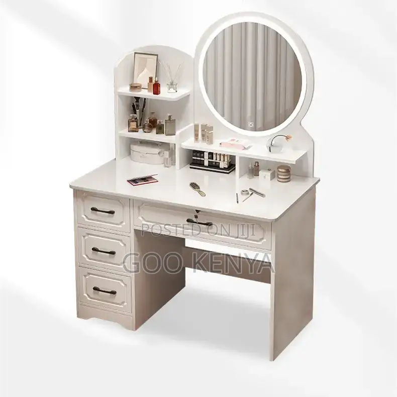 Home Dressing Table;Minimalist Make Up Table Organizer Set For Bedroom